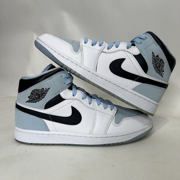 Nike Air Jordan 1 Retro Mid SE "Ice Blue" - Picture 1 of 8